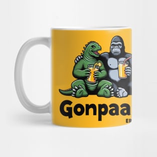 Godzilla and king Kong Juice time Mug